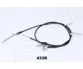 ASHIKA Tažné lanko parkovací brzdy ASH 131-04-433R, 131-04-433R