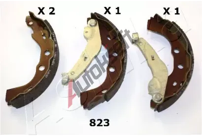 ASHIKA Sada brzdových čelistí ASH 55-08-823, 55-08-823 ASHIKA Sada brzdových čelistí ASH 55-08-823, 55-08-823