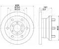 Brzdov kotou ASHIKA ‐ ASH 60-00-0256