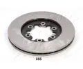 ASHIKA Brzdov kotou - 274 mm ASH 60-03-355, 60-03-355