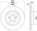 ASHIKA Brzdový kotouč - 293 mm ASH 60-07-715C, 60-07-715C