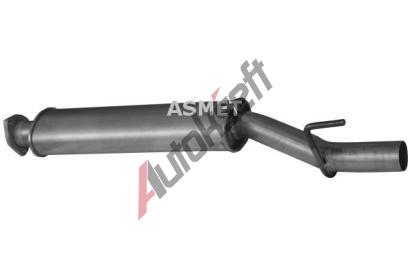 ASMET Střední tlumič výfuku ASM 01.046, 01.046 ASMET Střední tlumič výfuku ASM 01.046, 01.046
