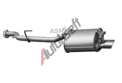 ASMET Zadní tlumič výfuku ASM 01.072, 01.072 ASMET Zadní tlumič výfuku ASM 01.072, 01.072