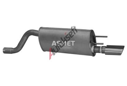 ASMET Zadní tlumič výfuku ASM 05.192, 05.192 ASMET Zadní tlumič výfuku ASM 05.192, 05.192