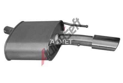 ASMET Zadní tlumič výfuku ASM 05.208, 05.208 ASMET Zadní tlumič výfuku ASM 05.208, 05.208