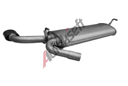 ASMET Zadní tlumič výfuku ASM 05.285, 05.285 ASMET Zadní tlumič výfuku ASM 05.285, 05.285