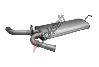 ASMET Zadní tlumič výfuku ASM 05.286, 05.286 ASMET Zadní tlumič výfuku ASM 05.286, 05.286