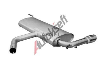 ASMET Zadní tlumič výfuku ASM 06.025, 06.025 ASMET Zadní tlumič výfuku ASM 06.025, 06.025