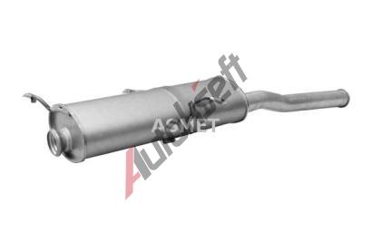 ASMET Zadní tlumič výfuku ASM 09.042, 09.042 ASMET Zadní tlumič výfuku ASM 09.042, 09.042