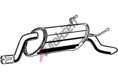 ASMET Zadn� tlumi� v�fuku ASM 16.080, 16.080