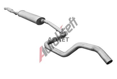 ASMET Střední tlumič výfuku ASM 16.103, 16.103 ASMET Střední tlumič výfuku ASM 16.103, 16.103