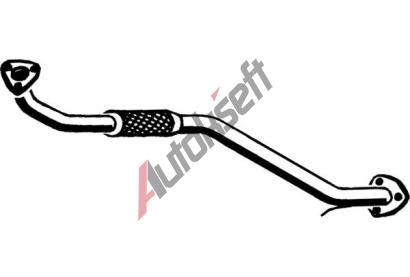 ASMET Výfuková trubka ASM 24.040, 24.040  ASMET Výfuková trubka ASM 24.040, 24.040