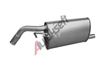 ASMET Zadní tlumič výfuku ASM 26.017, 26.017 ASMET Zadní tlumič výfuku ASM 26.017, 26.017