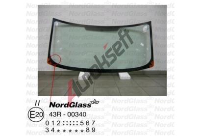 NordGlass eln sklo - zelen ASNG 3739AGN, 3739AGN