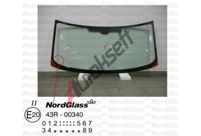 NordGlass eln sklo - zelen ASNG 3739AGNV1B, 3739AGNV1B