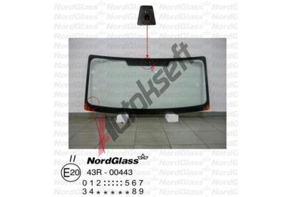NordGlass eln sklo - zelen ASNG 3741AGN, 3741AGN