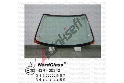 NordGlass eln sklo - zelen ASNG 3957AGN, 3957AGN