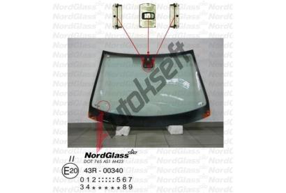 NordGlass eln sklo - zelen - senzor [01/01-] ASNG 7249AGSMV1R, 7249AGSMV1R