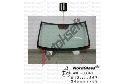 NordGlass eln sklo - zelen ASNG 7264AGN, 7264AGN