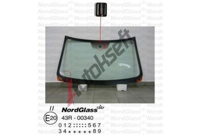 NordGlass eln sklo - zelen [08-] ASNG 7276AGS, 7276AGS