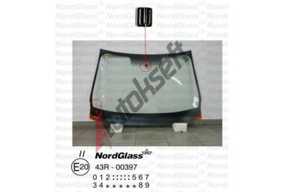 NordGlass eln sklo - zelen ASNG 7279AGNV1M, 7279AGNV1M