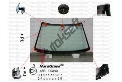 NordGlass eln sklo - zelen ASNG 7807AGNVW1K, 7807AGNVW1K