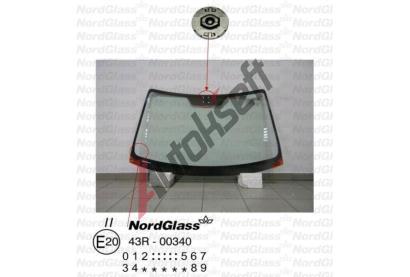 NordGlass eln sklo - zelen ASNG 7929AGNV, 7929AGNV