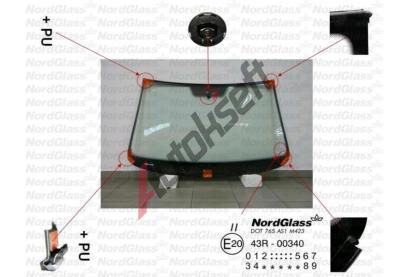 NordGlass �eln� sklo - zelen� ASNG 8584AGSVW, 8584AGSVW