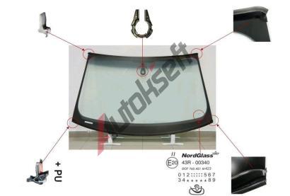 NordGlass Čelní sklo - zelené - šedý pruh - senzor ASNG 8589AGAGYMVZ1P, 8589AGAGYMVZ1P NordGlass Čelní sklo - zelené - šedý pruh - senzor ASNG 8589AGAGYMVZ1P, 8589AGAGYMVZ1P