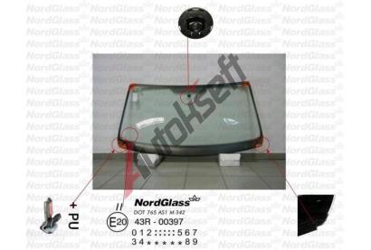 NordGlass �eln� sklo - zelen� ASNG 8609AGSVW, 8609AGSVW