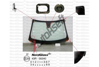 NordGlass �eln� sklo - zelen� - senzor [11/06-] ASNG 8832AGSMVZ2R, 8832AGSMVZ2R