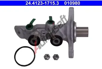 ATE Hlavní brzdový válec AT 010980, 24.4123-1715.3  ATE Hlavní brzdový válec AT 010980, 24.4123-1715.3