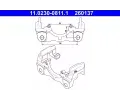 Drk brzdovho tmenu ATE ‐ AT 260137