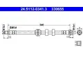 ATE Brzdov hadice - 340 mm ‐ AT 330655