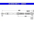 ATE Brzdov hadice - 460 mm ‐ AT 330707