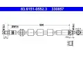 ATE Brzdov hadice - 550 mm ‐ AT 330857