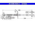 Brzdov hadice ATE ‐ AT 331223