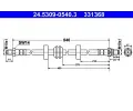 Brzdov hadice ATE ‐ AT 331368