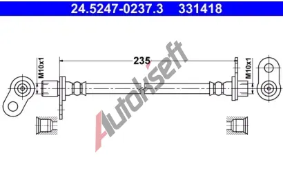 ATE Brzdová hadice AT 331418, 24.5247-0237.3 ATE Brzdová hadice AT 331418, 24.5247-0237.3