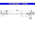 Brzdov hadice ATE ‐ AT 331428