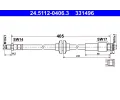 Brzdov� hadice&nbsp;ATE&nbsp;&dash;&nbsp;AT 331496