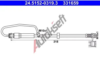 ATE Brzdov� hadice AT 331659, 24.5152-0319.3