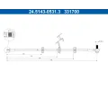 Brzdov� hadice&nbsp;ATE&nbsp;&dash;&nbsp;AT 331700
