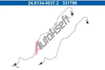 ATE Brzdov potrub AT 331798, 24.8134-0037.2