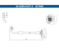 Brzdov� hadice&nbsp;ATE&nbsp;&dash;&nbsp;AT 331869