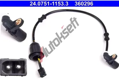 ATE Sn�ma� - po�et ot��ek kol AT 360296, 24.0751-1153.3