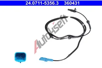 ATE Snímač počtu otáček kol AT 360431, 24.0711-5356.3 ATE Snímač počtu otáček kol AT 360431, 24.0711-5356.3