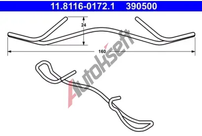 ATE Pruina - brzdov tmen AT 390500, 11.8116-0172.1