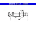 Odvzduovac roub / ventil ATE ‐ AT 390560
