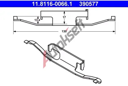 ATE Pruina - brzdov tmen AT 390577, 11.8116-0066.1